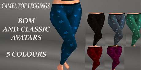 Second Life Marketplace - Camel toe Leggings